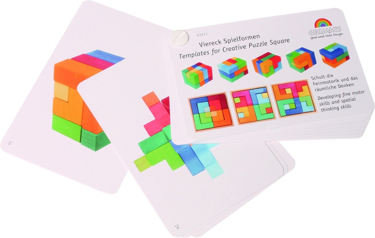 Grimms Booklet for Creative Puzzle Square